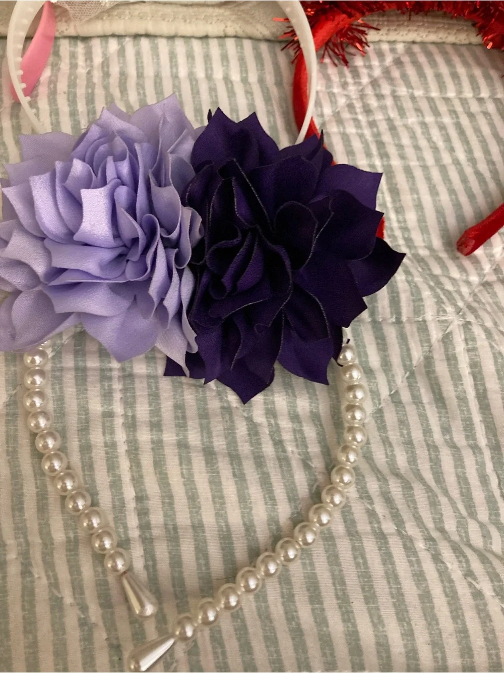 4- ADORABLE GIRLS Headbands Assorted Occasions! Birthday +More All/$15
